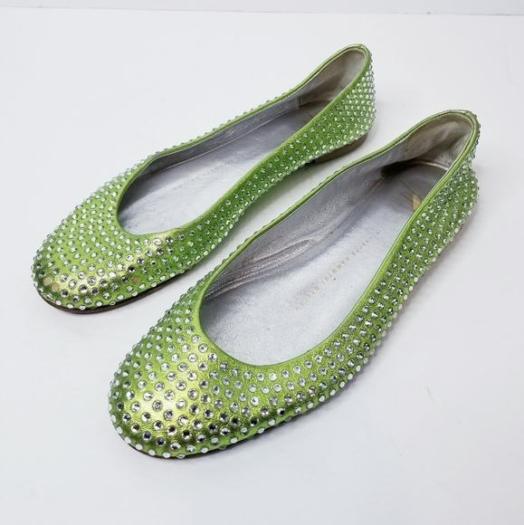 Giuseppe zanotti Glitter Ballet flats - Picture 4 of 11